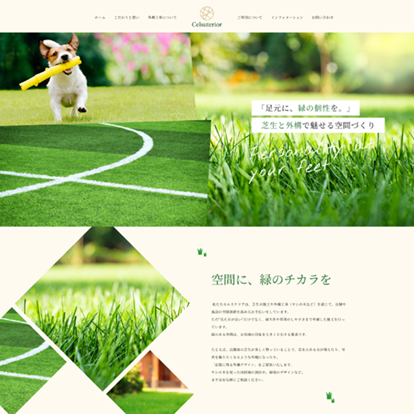 ホームページを公開いたしました